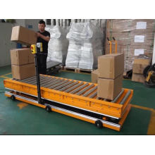 Yi-Lift  stationary scissor lift electric with roller